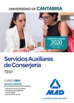 Servicios Auxiliares de Conserjería de la Universidad de Cantabria. Test