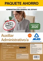 PAQUETE AHORRO AUXILIAR ADMINISTRATIVO DE LA ADMINISTRACION GENER