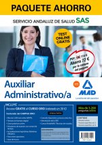 COMPRA ANTICIPADA PAQUETE AHORRO Y TEST ONLINE GRATIS AUXILIAR ADMINISTRATIVO DE