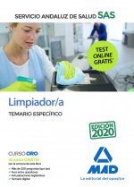 Limpiador/a del Servicio Andaluz de Salud. Temario específico