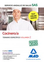 Cocinero/a del Servicio Andaluz de Salud. Temario específico volumen 2