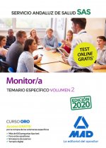 Monitor/a del Servicio Andaluz de Salud. Temario específico volumen 2