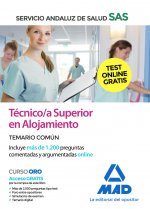 Técnico/a Superior en alojamiento del Servicio Andaluz de Salud. Temario común