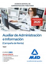 Auxiliar de Administración e Información (Campaña de Renta) de la Agencia Estatal de Administración