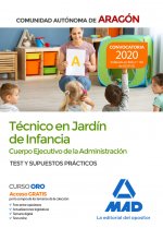 Técnicos en Jardín de Infancia del Cuerpo Ejecutivo de la Administración de la Comunidad Autónoma de