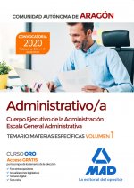 Cuerpo Ejecutivo de la Administración de la Comunidad Autónoma de Aragón, Escala General Administrat
