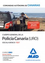 Cuerpo General de la Policía Canaria Escala Básica (Policía URO). Test
