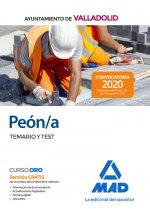 Peón/a del Ayuntamiento de Valladolid. Temario y test
