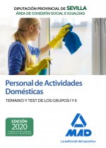 Personal de Actividades Domésticas (Área de Cohesión Social e Igualdad) de la Diputación Provincial