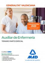 Auxiliar de Enfermería de la Administración de la Generalitat Valenciana. Temario Parte Especial