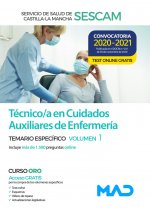 Técnico/a en Cuidados Auxiliares de Enfermería del Servicio de Salud de Castilla-La Mancha (SESCAM).