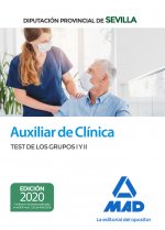 Auxiliar de Clínica de la Diputación Provincial de Sevilla. Test de los Grupos I y II