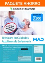 PAQUETE AHORRO MANUALES TECNICO EN CUIDADOS AUXILIARES DE EN