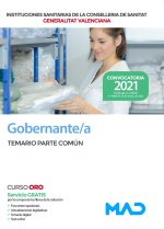 GOBERNANTE/A DE LAS INSTITUCIONES SANITARIAS DE LA CONSELLER