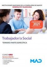 TEMARIO PARTE ESPECIFICA TRABAJADOR;A SOCIAL INSTITUCIONES SANITA