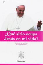 QUE SITIO OCUPA JESUS EN MI VIDA?