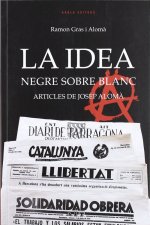 La idea, negre sobre blanc