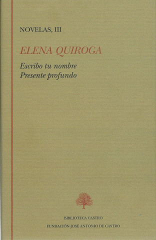 Escribo tu nombre ; Presente profundo