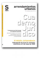 Subrogación de local en contratos anteriores al 9 de mayo de 1985