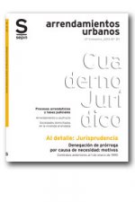 Denegación de prórroga por causa de necesidad: motivos. Contratos anteriores al 1 de enero de 1995