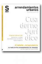 La renta en los arrendamientos de viviendas. Contratos regidos por la LAU 29/1994