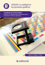 La calidad en los procesos gráficos. argc0110 - operaciones de encuadernación industrial en rústica