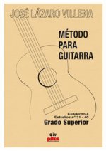 Método para guitarra Cuaderno 4 Estudios nº31-40
