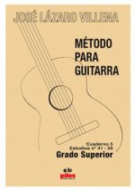 Método para guitarra Cuaderno 5 Estudios nº 41-50