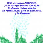 XXIII Jornadas de ASEPUMA (Gijón, 9 y 10 de julio de 2015)