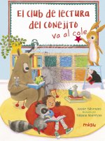 El club de lectura del conejito va al colegio