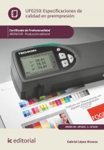 Especificaciones de calidad en preimpresión. argn0109 - producción editorial