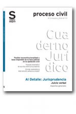Juicio verbal. Aspectos generales