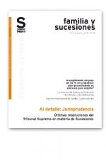 Ultima jurisprudencia del Tribunal Supremo en materia de Sucesiones