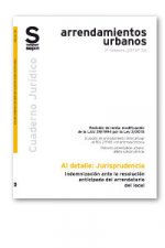 INDEMNIZACION ANTE LA RESOLUCION ANTICIPADA DEL ARRENDATARIO DEL LOCAL