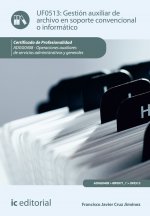 Gestión auxiliar de archivo en soporte convencional o informático. adgg0408