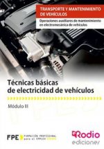 Técnicas básicas de electricidad de vehículos (MF0624_1)