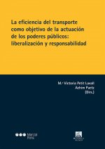 La eficiencia del transporte como objetivo de la actuación de los poderes públicos: liberalización y