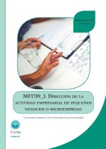MF1789_3. Dirección de la actividad empresarial de pequeños negocios