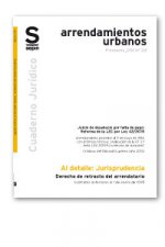 Derecho de retracto del arrendatario. Contratos anteriores al 1 de enero de 1995