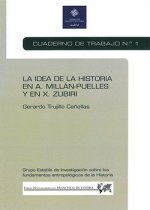 La idea de la historia en A. Millán-Puelles y en X. Zubiri : cuaderno de trabajo 1