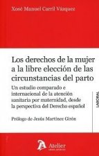 Los derechos de la mujer a la libre elección de las circunstancias del parto.