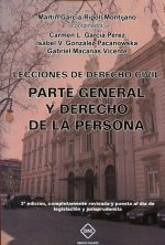 Lecciones de derecho civil: parte general y derecho de la persona