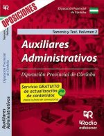 Auxiliares Administrativos de la Diputación provincial de Córdoba. Temario y test. Volumen 2