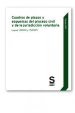 Cuadros de plazos y esquemas del proceso civil y de la jurisdicción voluntaria