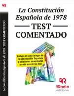 Cuestionario tipo test comentado sobre la Constitución Española de 1978.