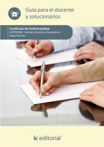 Gestión de pisos y limpieza en alojamientos. HOTA0208 - Guía para el docente y solucionarios