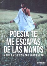 POESIA TE ME ESCAPAS DE LAS MANOS