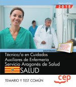 Técnico/a en cuidados auxiliares de enfermería. Servicio Aragonés de Salud. SALUD. Temario y test co