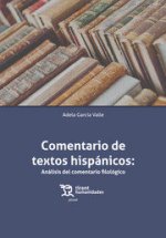 Comentario de textos hispánicos:Análisis del comentario filológico
