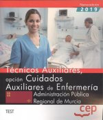 TECNICO AUXILIAR CUIDADOS AUXILIARES ENFERMERIA MURCIA TEST